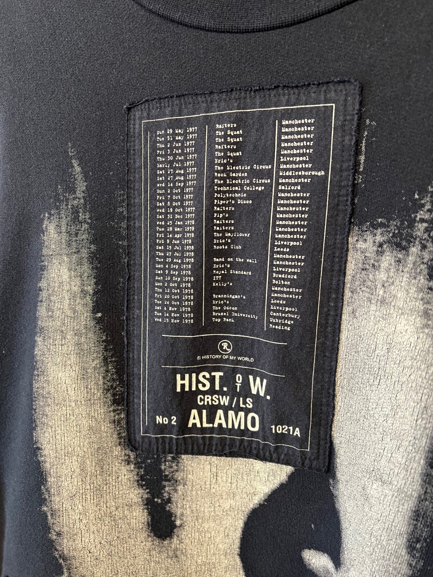 Raf Simons AW05 Alamo Sweatshirt