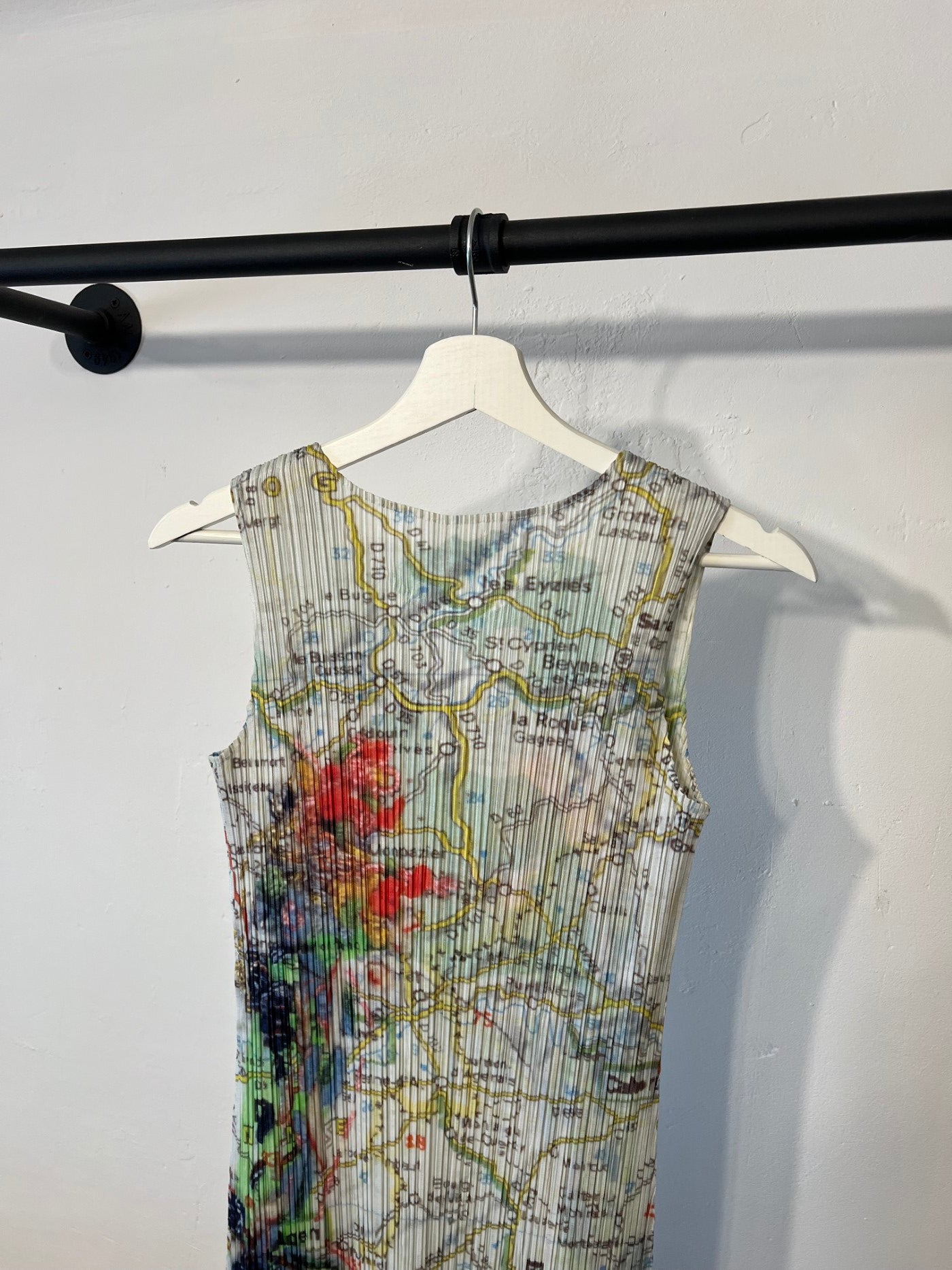 Issey Miyake Map Dress