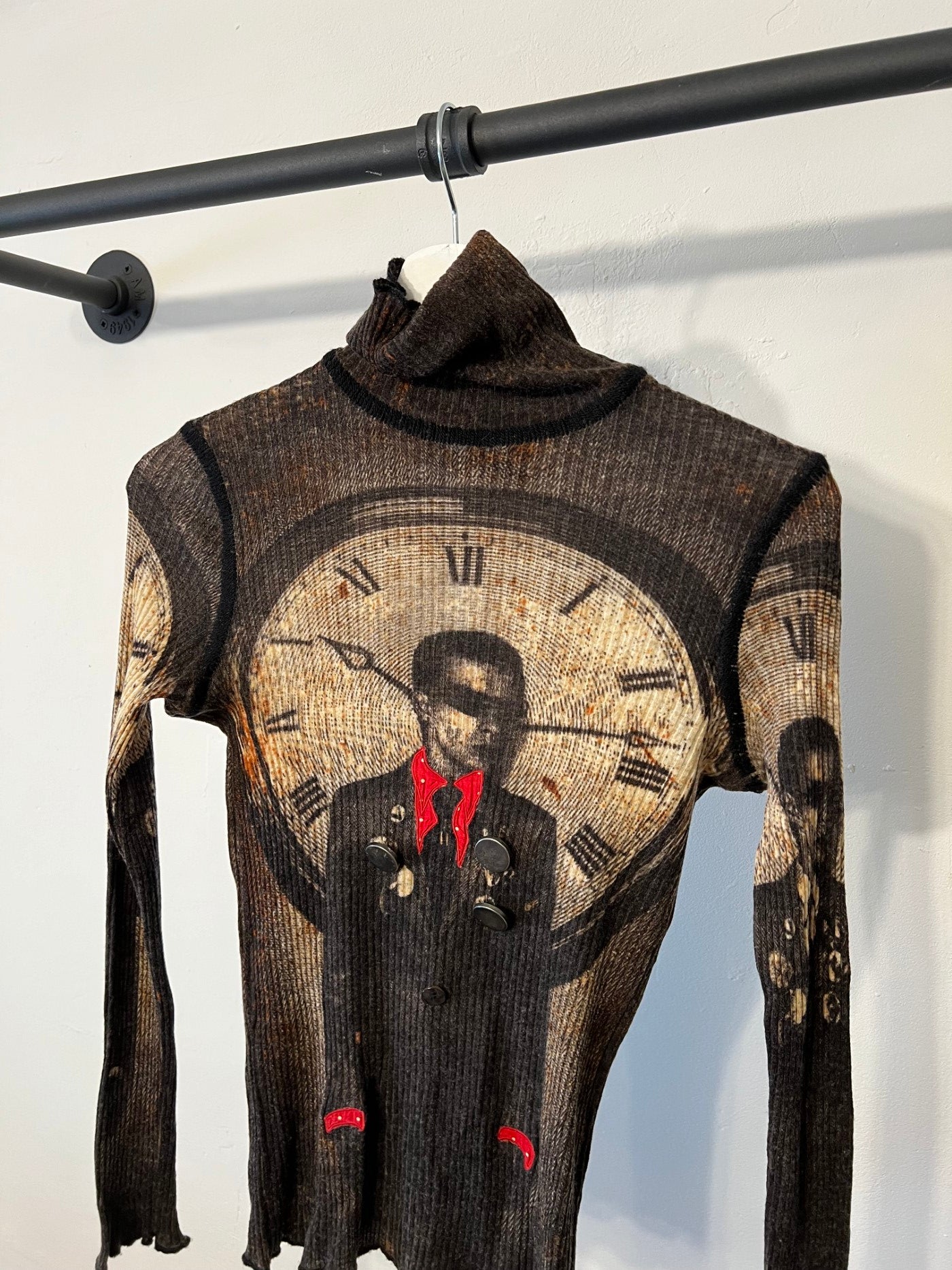 Jean Paul Gaultier FW03 “Clockwork” knitwear