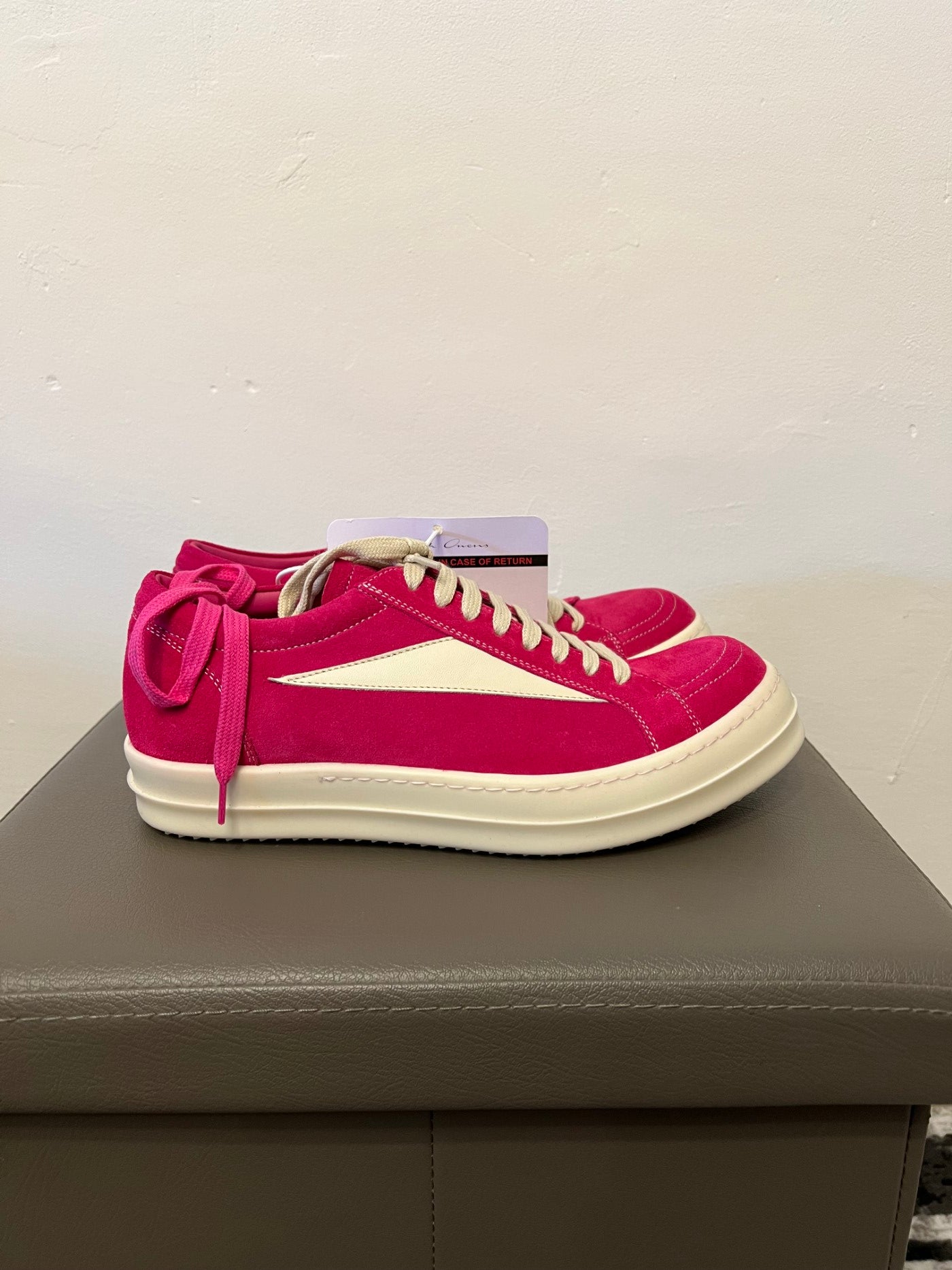 Rick Owens Mainline Vans Hot Pink