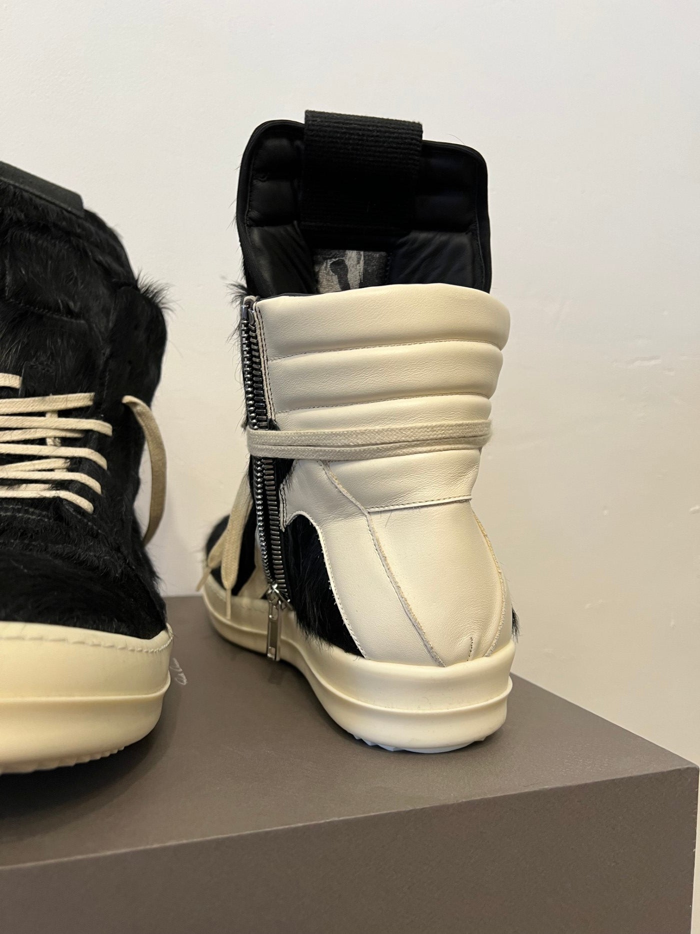 Rick Owens Geobasket pony hair