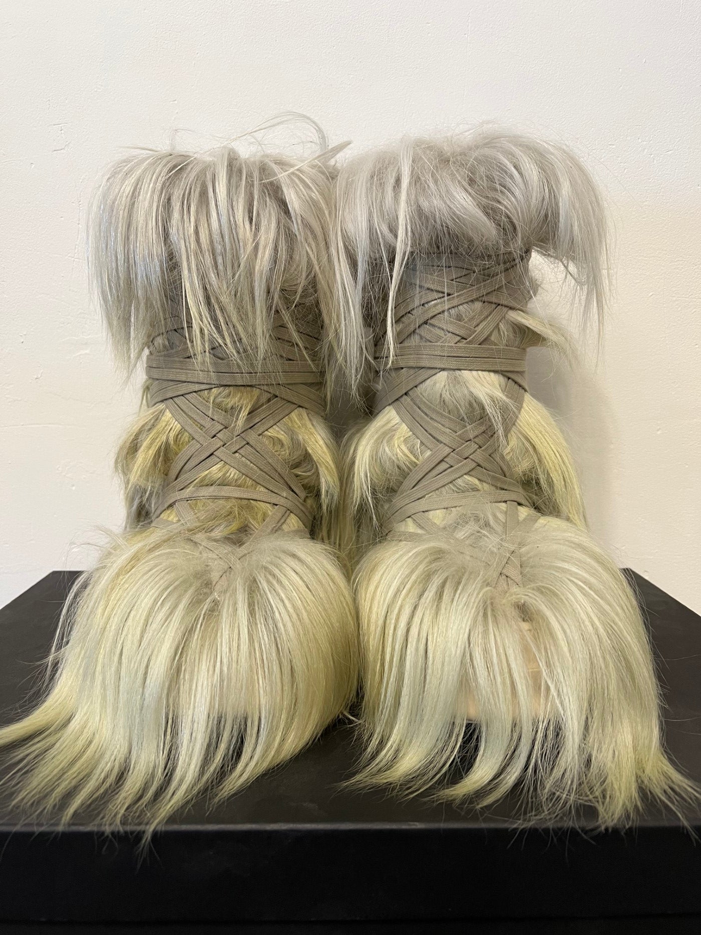 Rick Owens bigrocks acid goat fur