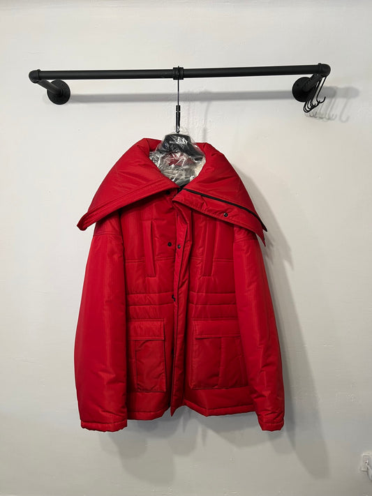 Balenciaga Oversized collar down jacket