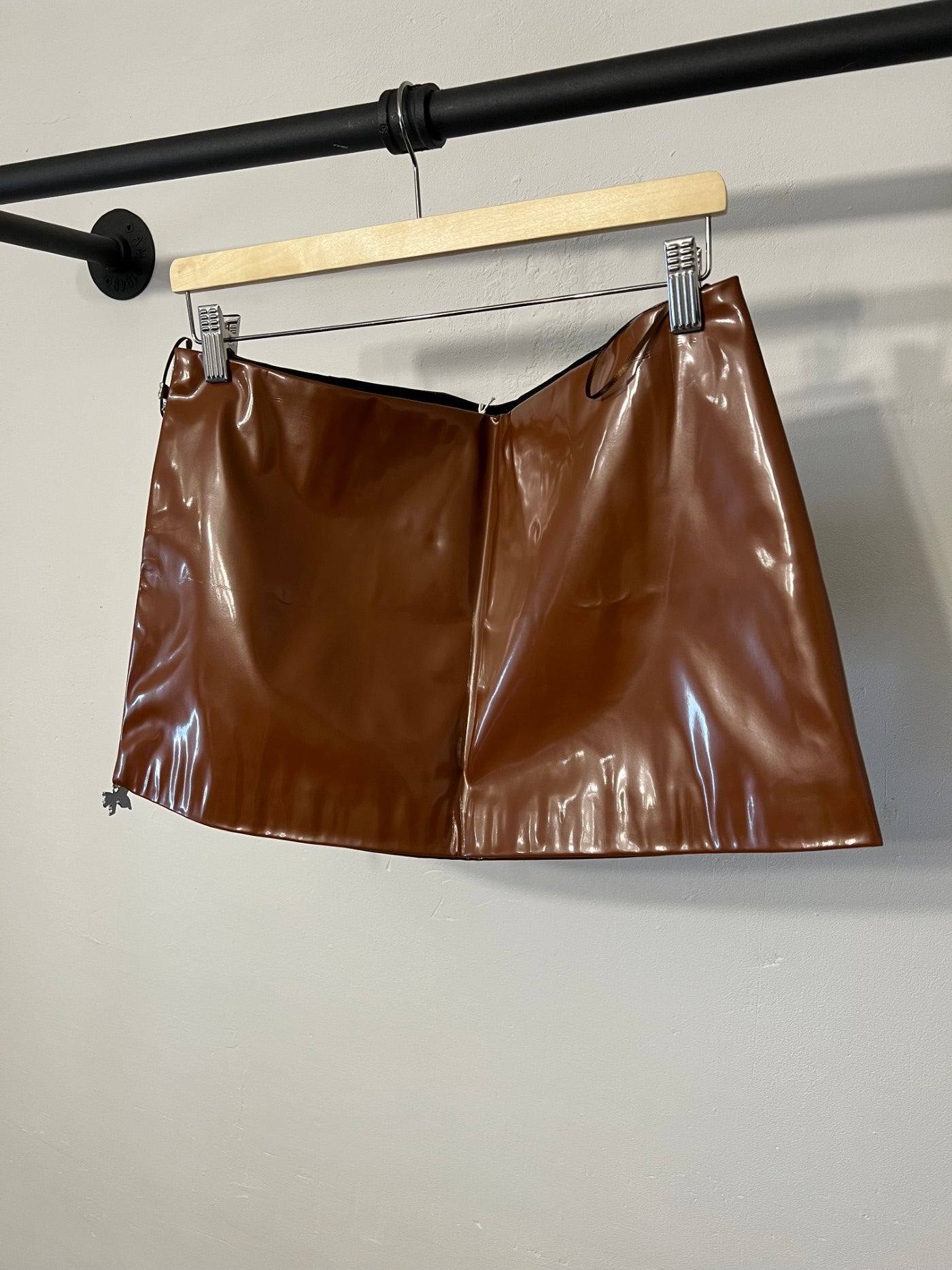 Acne Studio Vinyl Mini Skirt