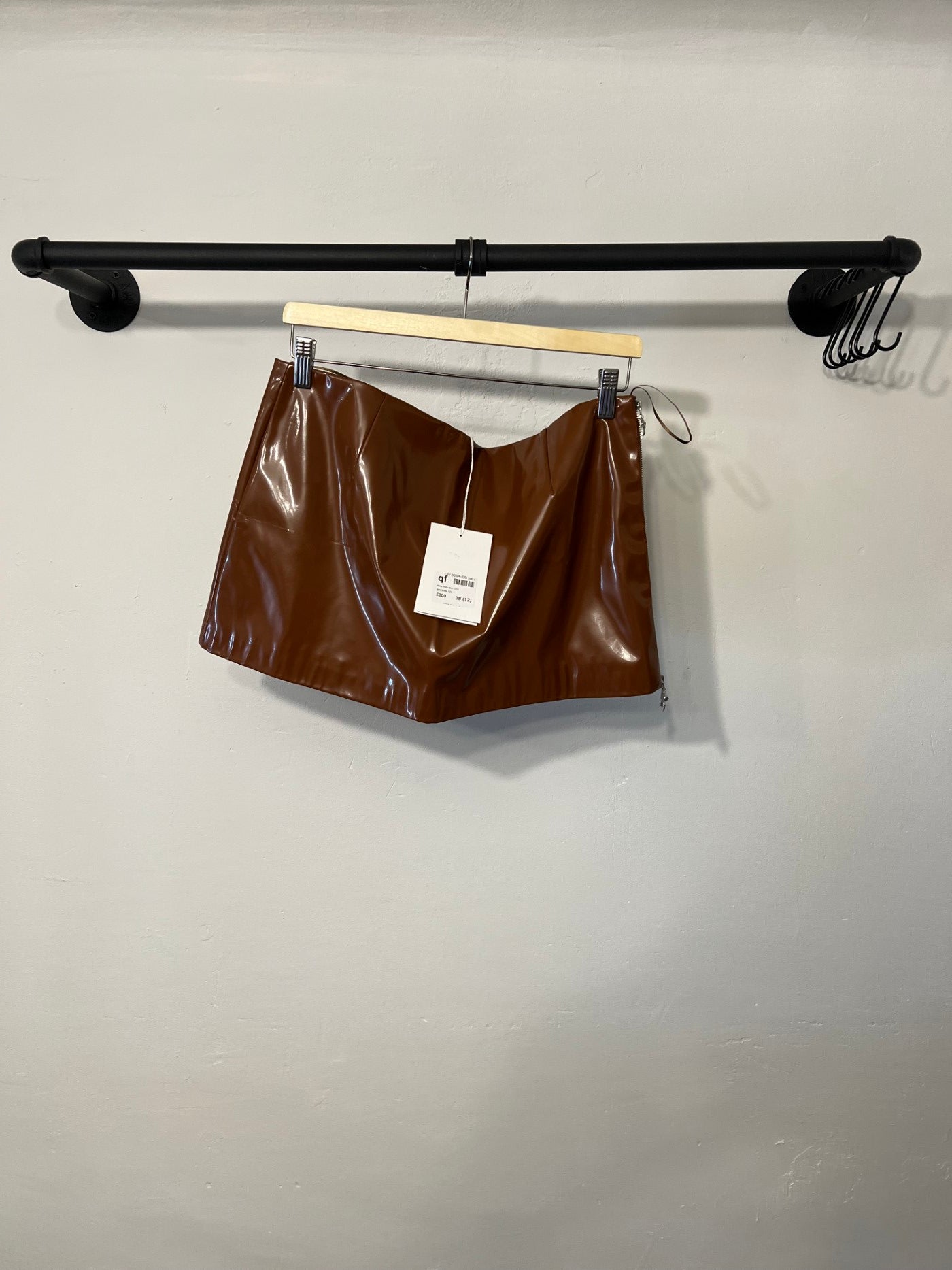 Acne Studio Vinyl Mini Skirt