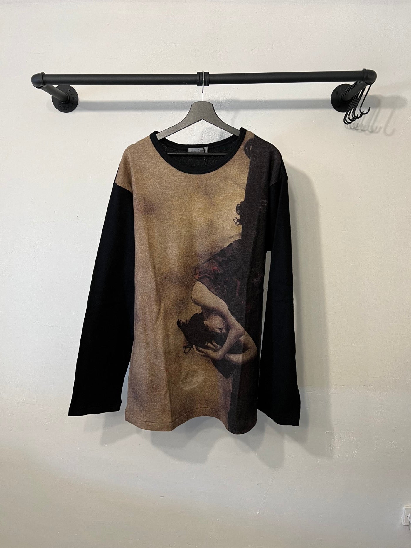 Yohji Yamamoto AW22 printed sweater