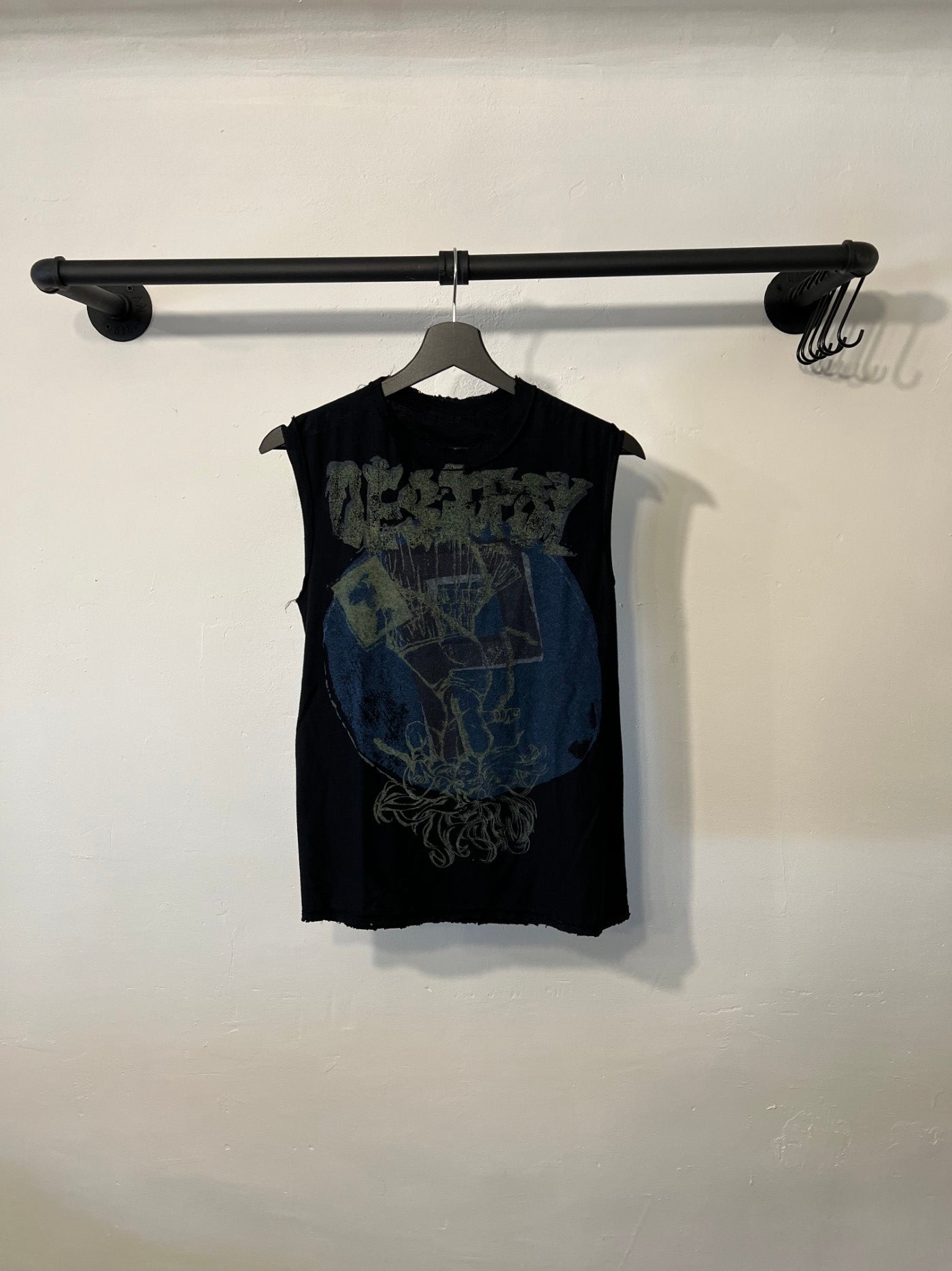 Y's Pink Yohji Yamamoto Seditionaries Inspired tank top