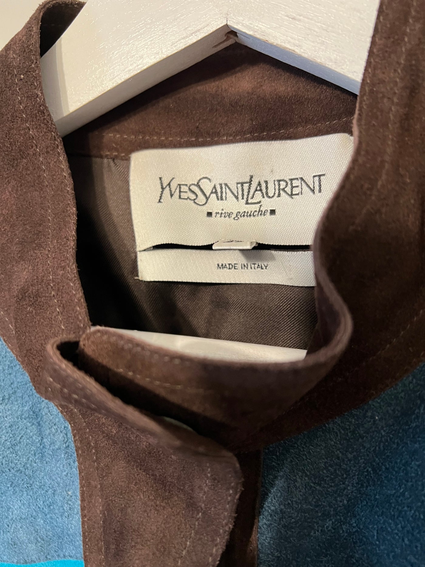 Saint Laurent rare suede jacket