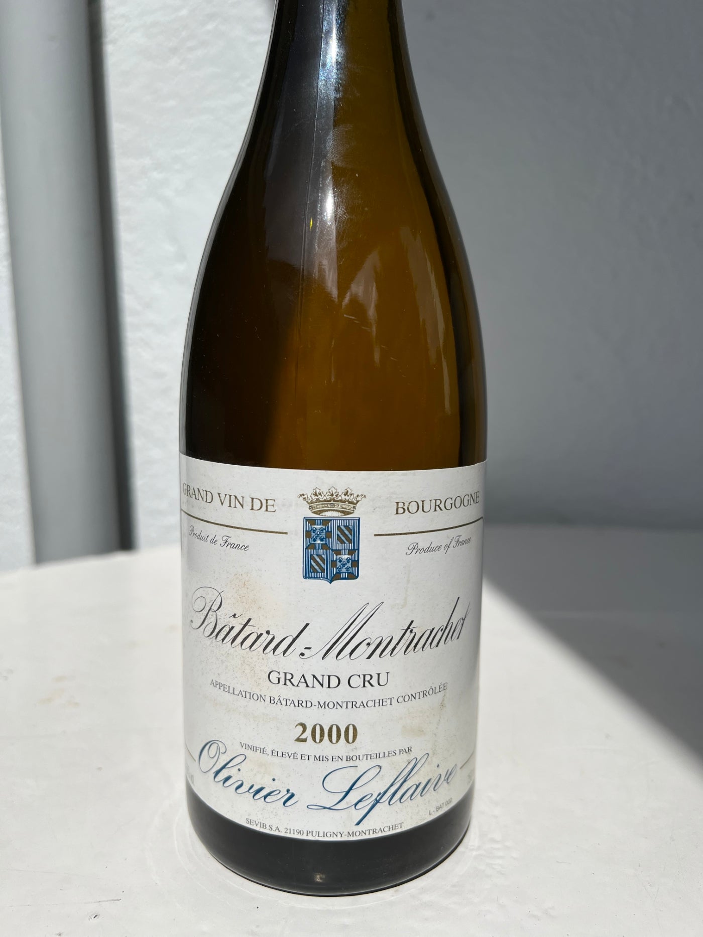 Bâtard-Montrachet Grand cru 2000 Olivier Leflaive