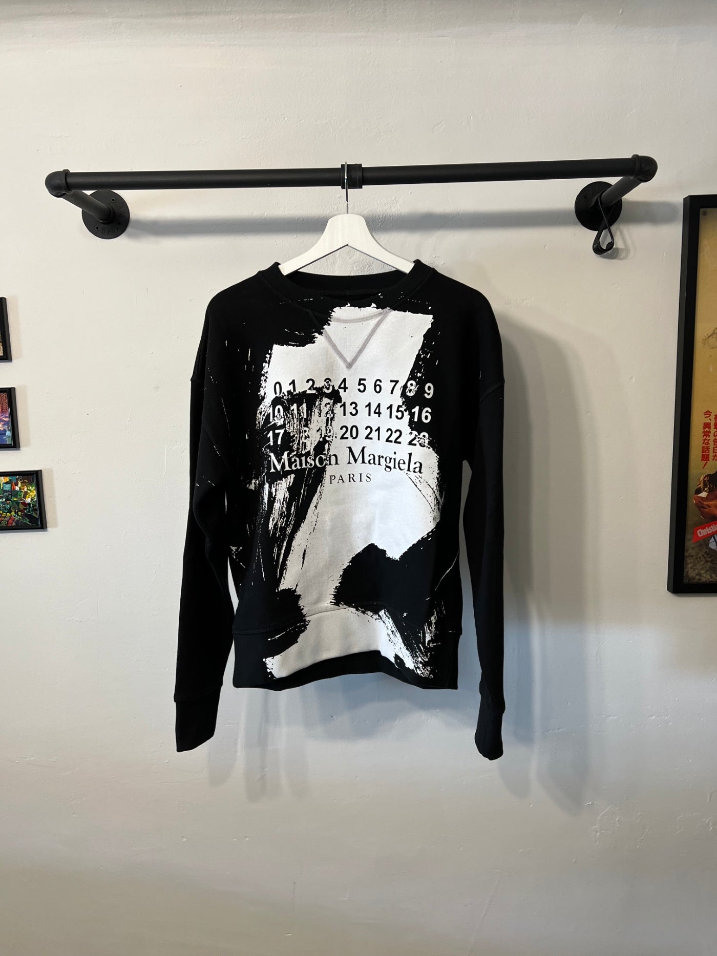 Maison Margiela Paint-Effect Sweatshirt