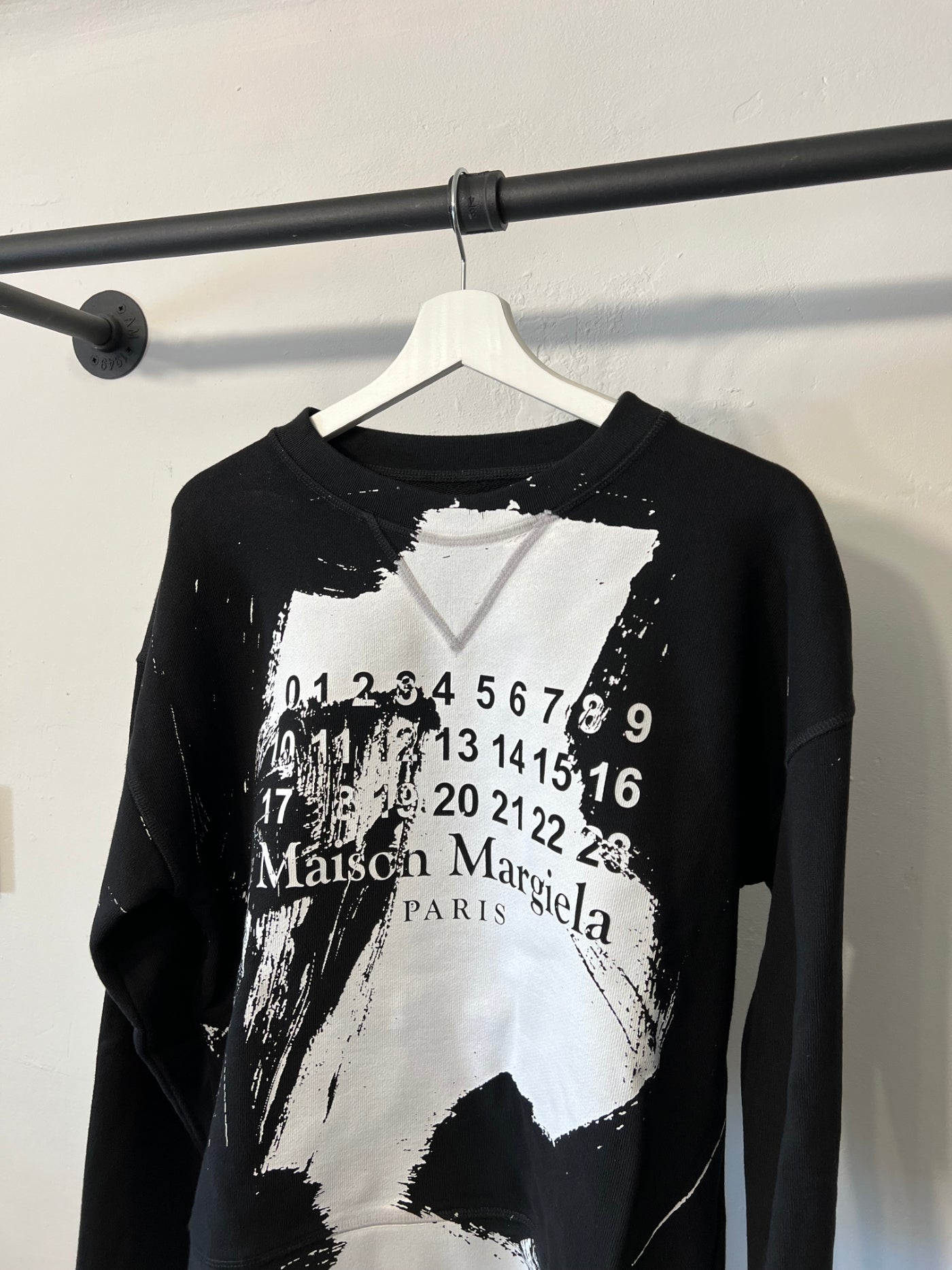 Maison Margiela Paint-Effect Sweatshirt